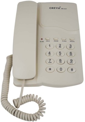 

Oreva Or-1117 Corded Landline Phone(White, Black)