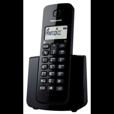 

Panasonic PA-KX-TG110 Cordless Landline Phone(Black)