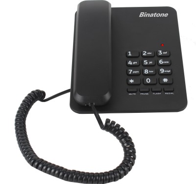 Binatone Spirit 111 Corded Landline Phone(Black)