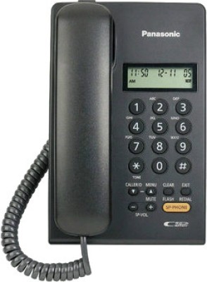 

Panasonic KX-TSC62SXB Corded Landline Phone(Black)