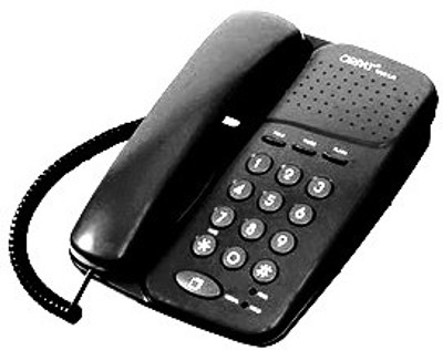 

Orpat 1000-LR Corded Landline Phone(Black)