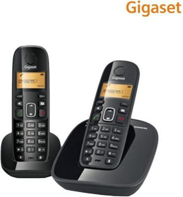 Gigaset A490 Duo Cordless Landline Phone(Black) Flipkart