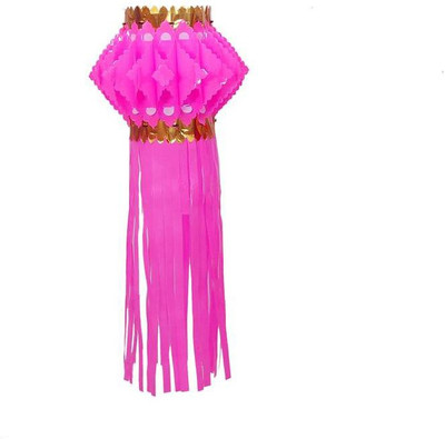

Cretiv Pink Plastic Lantern(50 cm X 25 cm, Pack of 1)