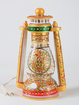 17% OFF on Indyhaat Multicolor Marble Table Lantern(30.48 cm X 12.7 cm, Pack of 1) 17% OFF on Indyhaat Multicolor Marble Table Lantern(30.48 cm X 12.7 cm, Pack of 1)