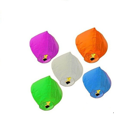 61% OFF on Glow Lanterns Multicolor Paper Sky Lantern(125 cm X 54 cm, Pack of 5) 61% OFF on Glow Lanterns Multicolor Paper Sky Lantern(125 cm X 54 cm, Pack of 5)
