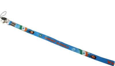 

Merchant Eshop Virat Kohli India Lanyard(Blue)