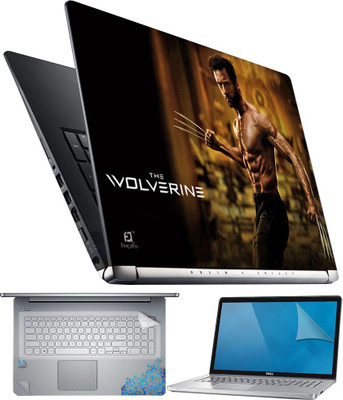 

FineArts The Wolverine 4 in 1 Laptop Skin Pack with Screen Guard, Key Protector and Palmrest Skin Combo Set(Multicolor)