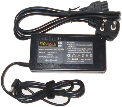 

Lapguard 75W Charger for Sony Vaio 19V 3.9A 75 W Adapter(Power Cord Included)
