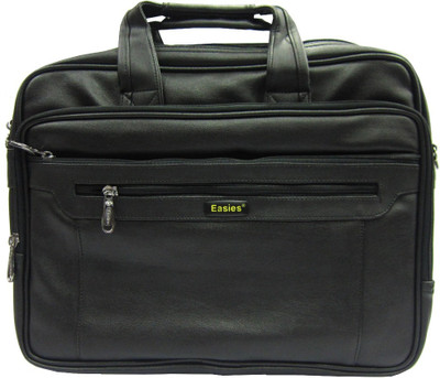 

Easies 15 inch Expandable Laptop Messenger Bag(Black)