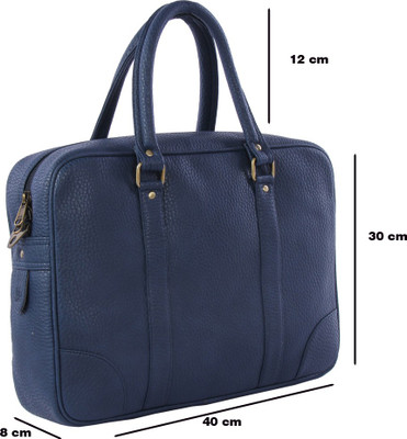 

Walletsnbags 14 inch Laptop Messenger Bag(Blue)