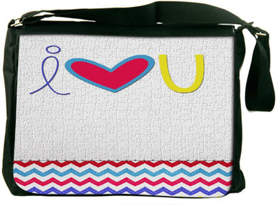 

Snoogg 15 inch Laptop Messenger Bag(Multicolor)