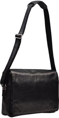 

Hawai 15 inch Expandable Laptop Messenger Bag(Black)