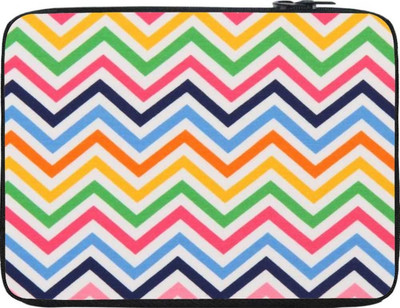 

Snoogg 13 inch Expandable Sleeve/Slip Case(Multicolor)