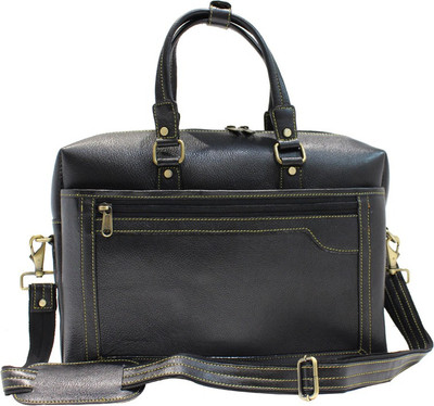 

American-Elm 15 inch Expandable Laptop Messenger Bag(Black)