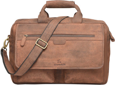

Leaderachi 15 inch Laptop Messenger Bag(Brown), Muskat