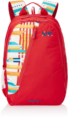 

Wiki Moto 2 Red Waterproof School Bag(Red, 21 L)