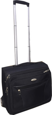 

FBI-Fabco Bag Industry 15 inch Trolley Laptop Strolley Bag(Black), Black-09