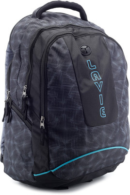 

Lavie Laptop Backpack(Grey, Black)