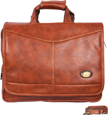 

Goodwin 15.6 inch Laptop Messenger Bag(Brown), Rust