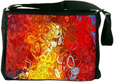

Snoogg 15 inch Laptop Messenger Bag(Multicolor)