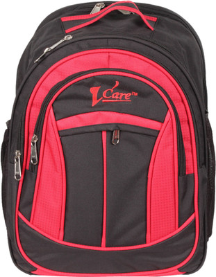 

Vcare 15 inch Laptop Backpack(Red), Red black