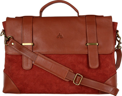 

Atlaa Batlaa 15 inch Laptop Messenger Bag(Brown), Tan brown