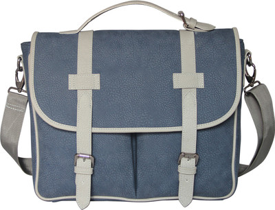 

Mohawk 14 inch Laptop Messenger Bag(Blue)