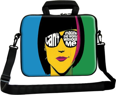 

Theskinmantra 11 inch Laptop Messenger Bag(Multicolor)