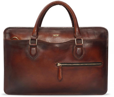 

Brune 13 inch Laptop Messenger Bag(Brown)