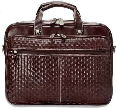 

Brune 15 inch Laptop Messenger Bag(Brown), Burgundy