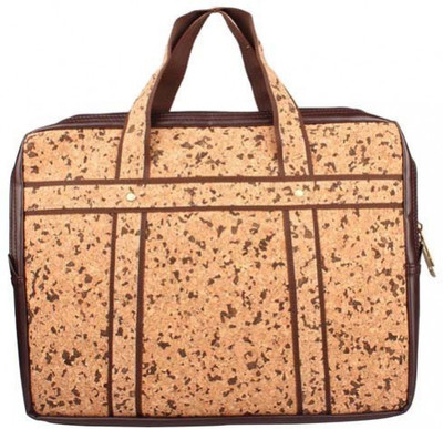 

Corkcraft 15 inch Laptop Messenger Bag(Brown), Light brown