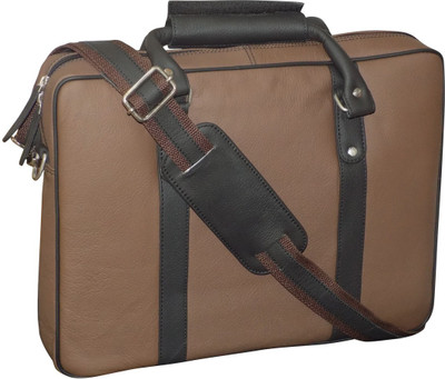 

Kan Brown Genuine Leather Backpack/Messenger Bag For Men and Women 7 L Laptop Backpack(Brown)