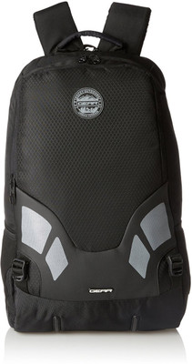 

Gear 16 inch Laptop Backpack(Black), Black-green