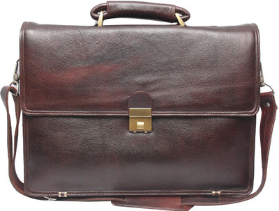 

C Comfort 15 inch Expandable Laptop Messenger Bag(Brown), El15 brown