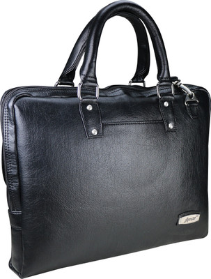 Apnav 13 inch Laptop Messenger Bag(Black), Black-09
