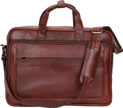 

American-Elm 17 inch Expandable Laptop Backpack(Brown)