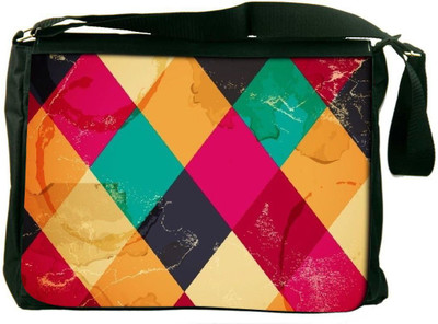 

Snoogg 15 inch Laptop Messenger Bag(Multicolor)