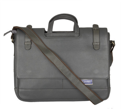 

En' Sure!! 14 inch Laptop Messenger Bag(Grey)
