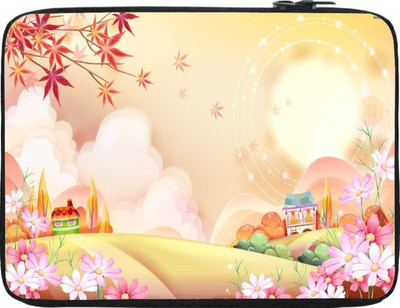 

Snoogg 15 inch Expandable Sleeve/Slip Case(Multicolor)