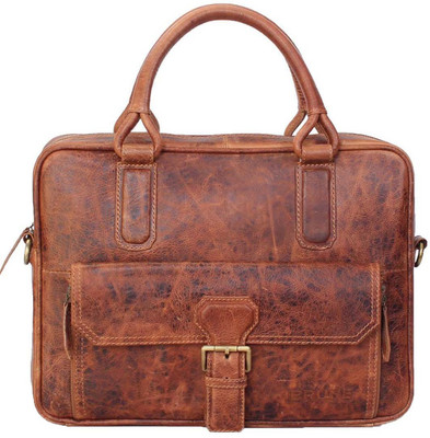 

Brune 15 inch Laptop Messenger Bag(Brown)