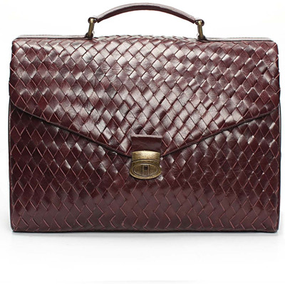 

Brune 15 inch Laptop Messenger Bag(Brown), Burgundy