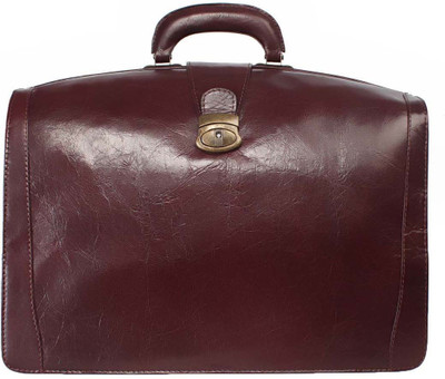 

Brune 15 inch Laptop Messenger Bag(Maroon), Burgundy