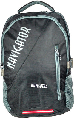 

Navigator 15.6 inch Laptop Backpack(Black, Grey)