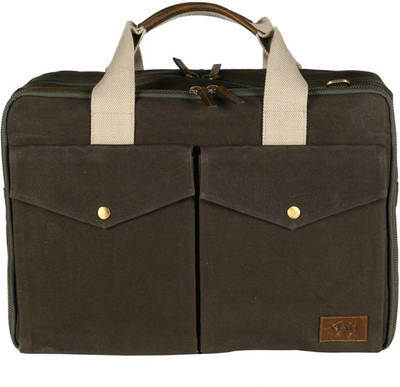 

Viari 14 inch Laptop Messenger Bag(Green), Olive green