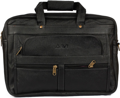 

AVI 15 inch Laptop Messenger Bag(Black)