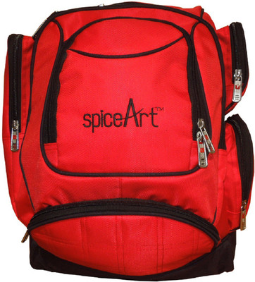 

Spice Art 18 inch Expandable Laptop Backpack(Red)