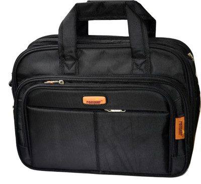 

Reindeer 15.6 inch Expandable Laptop Messenger Bag(Black)