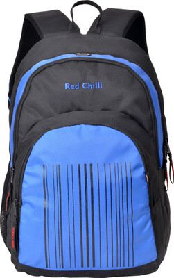 

Red Chilli 15.6 inch Laptop Backpack(Blue, Black), Black;blue
