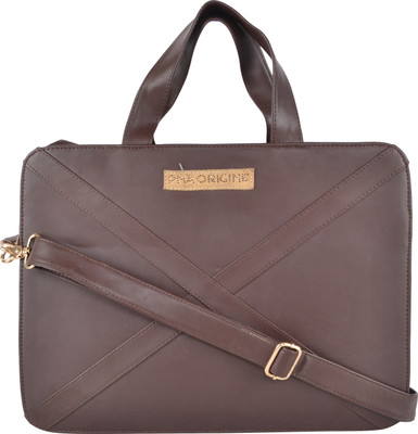 

PNA 15 inch Laptop Messenger Bag(Brown), Brown 06
