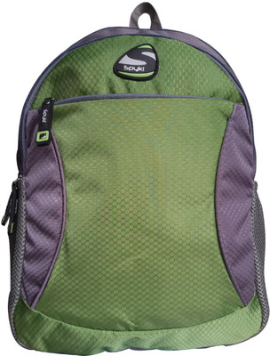 

Spyki Stylish 15 L Medium Laptop Backpack(Green, Grey)